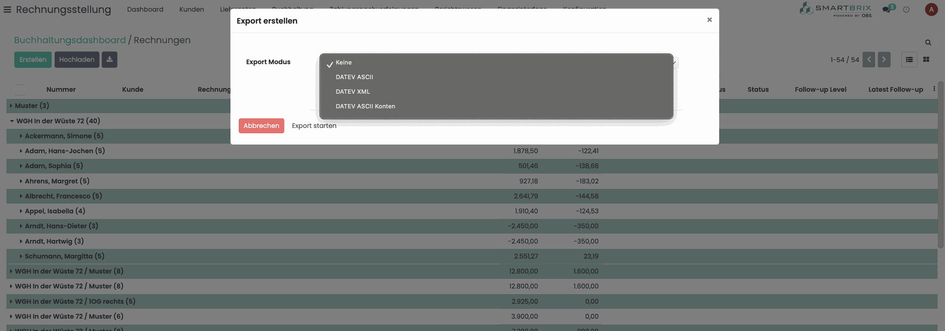 SMARTBRIX Finanzen